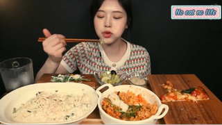 Mì Ý cua sốt kem, risotto hải sản phần 5 #anngonmoingay