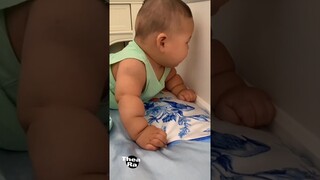 funny moments | funny reaction cute baby chubby overload