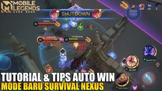 DAPAT SKIN GRATIS DARI MODE BARU SURVIVAL NEXUS?!? PENJELASAN & TIPS BIAR AUTO WIN!