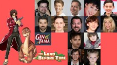 Every Voice Actors in Tatsuma Sakamoto and Littlefoot in English dub
