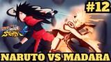 Madara VS Naruto Mode Chakra Kyuubi ! Naruto Shippuden Ultimate Ninja Storm 4 Indonesia #12