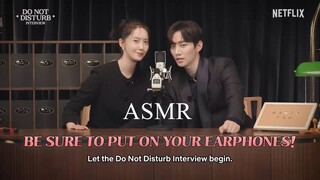 Jun-ho and Yoon-a try doing ASMR | Do Not Disturb Interview | King the Land [ENG SUB]