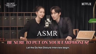 Jun-ho and Yoon-a try doing ASMR | Do Not Disturb Interview | King the Land [ENG SUB]