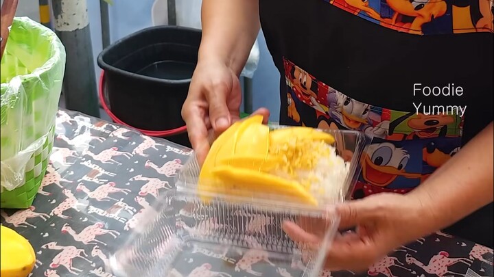 Mangga mengantar makanan