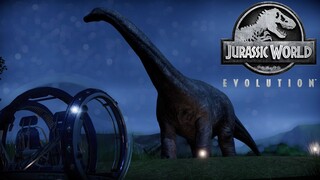 Night-Time Gyrosphere Tour || Jurassic World Evolution