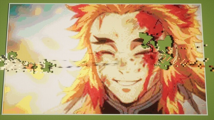 Bahkan sampai akhir, dia tetap mengangkat Tanjiro paling tinggi.