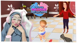 AJARIN ANAK KEMBAR MAMA BIAR PINTER! VIRTUAL MOTHER NEW BABY TWINS FAMILY SIMULATOR