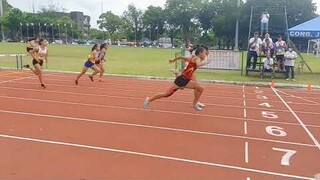 100m hurdles Final  National PRISAA 2024 Legaspi Albay