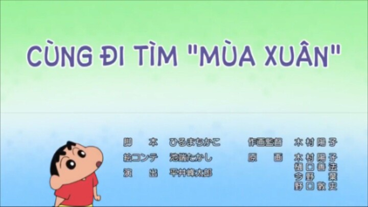 Shin vietsub tập 992 - Cùng đi tìm mùa xuân