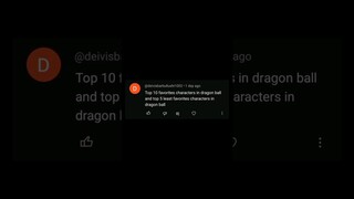 TOP 10 DRAGON BALL CHARACTERS