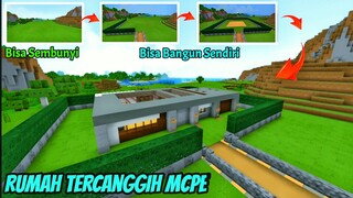 Rumah Tercanggih Minecraft Pe || Bisa Sembunyi