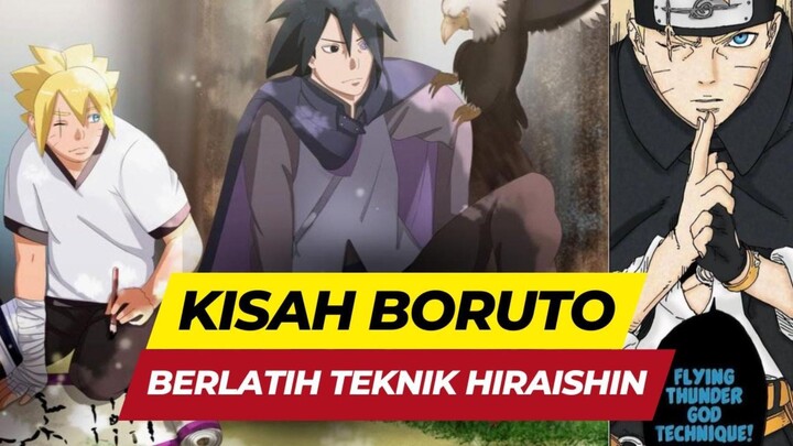 KISAH BORUTO BERLATIH HIRAISHIN NO JUTSU