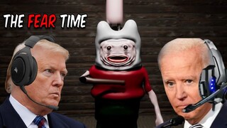 US Presidents Play Adventure Time HORROR Game
