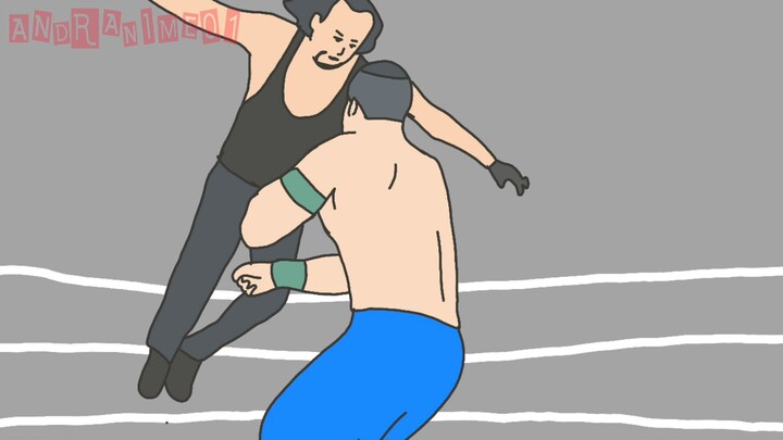 animation wwe the undertaker vs john cena