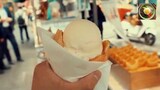 Bánh mì kem mật ong / thức ăn đường phố Hàn Quốc
