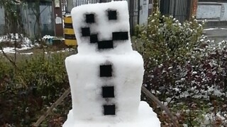 When an MC player comes to play in the snow