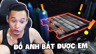 (Prop and Seek) Cười bò khi chơi trốn tìm cùng đồng bọn và pha ẩn mình đi vào lòng đất.