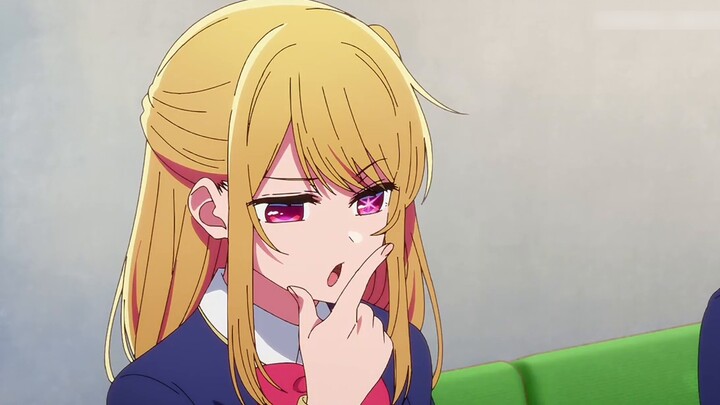 Kana: "Ruby, your brother is really good at pinching!"