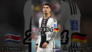 Hasil Pertandingan Piala Dunia Tadi Malam||Grup E||Fifa World Cup||#shorts #youtubeshorts