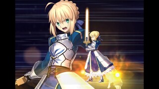 [FGO NA] Saber Artoria 1T clear - Memories in Singularity V - Reines Case Files