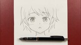 Easy to draw | how to draw cute anime girl easy step-by-step