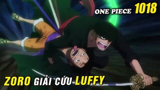 Zoro chém đứt vảy rồng Kaido giải cứu Luffy trong One Piece anime tập mới nhất