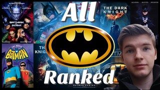 Ranking All Batman Movies From Worst To Best Before The Batman (2022)