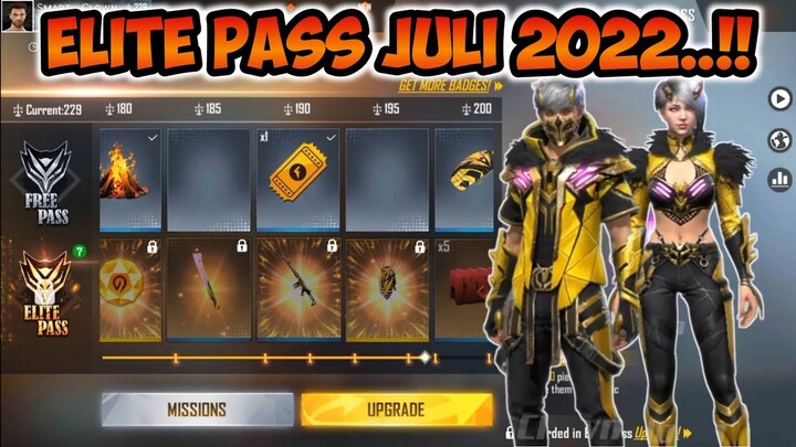 ELITE PASS BULAN JULI 2022..!! BOCORAN ELITE PASS TERBARU SEASON 50 APAKAH ADA ELITE PASS DISKON..??