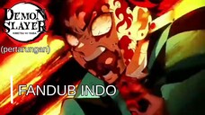 Demon Slayer: Gyutaro VS Tanjiro & Uzui Pertarungan Versi Indonesia(Fandub Indo)