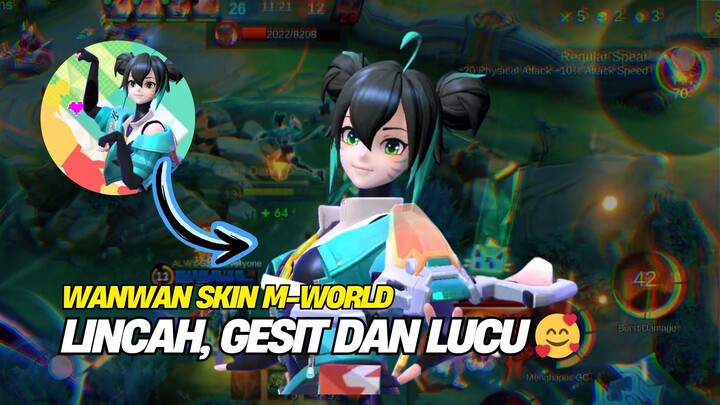 Wanwan Kece Banget Mainnya 😆