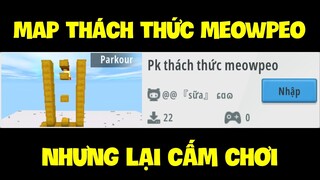 MEOWPEO BỊ FAN THÁCH THỨC NHƯNG MAP LẠI KHÔNG CHO MEOWPEO CHƠI TRONG MINI WORLD VÀ CÁI KẾT