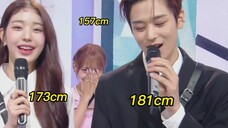 Famous scenes of height comparison among KPOP groups! What do kids eat to grow so tall nowadays...