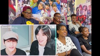 jin stealing celebrities' hearts! REACTION