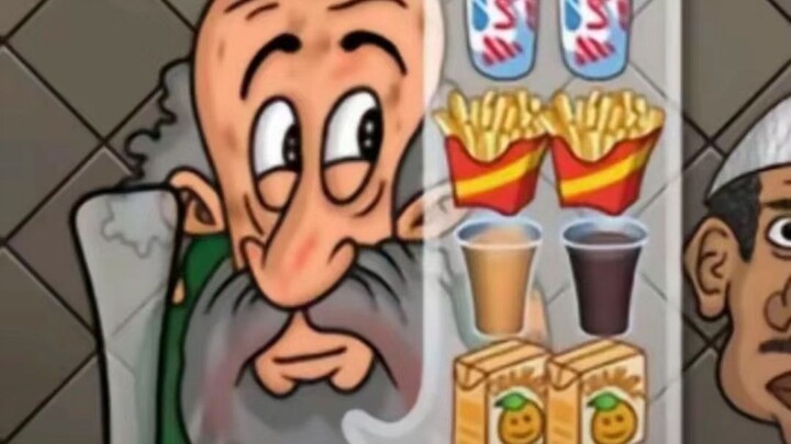 拿好餐最好跑快点，不然我会把你往死里打。