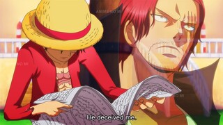 Luffy Finds Out That Shanks Is a World Noble - One Piece