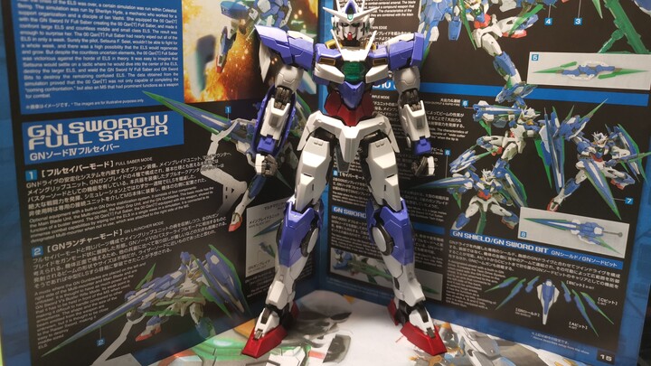 Set kaki Gundam 00Q pisau penuh Taipan MB 8822!