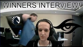 TEAM SECRET vs LIQUID - WINNERS INTERVIEW - BASIC NISHA GAMEPLAY