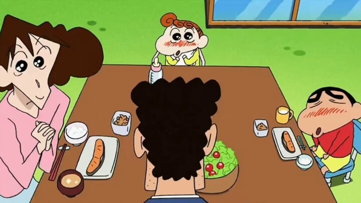 Keluarga Shin-chan yang menjadi Kimura Takuya#Crayon Shin-chan#Nohara Shinnosuke#Gerakan keren Shin-