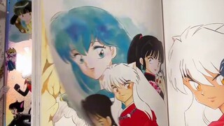 InuYasha's original color manuscript finally appeared! Appreciation of Rumiko Takahashi's original p