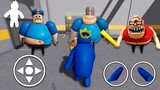 RAINBOW FRIENDS BLUE SPEED RUN BARRY'S PRISON RUN OBBY