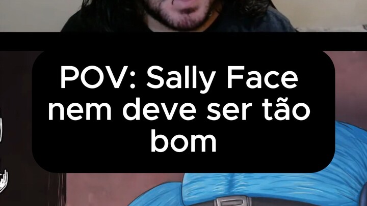 Sally Face》高能预警｜Joguei Sally Face pela primeira vez e não esperava esse final! 😳😲