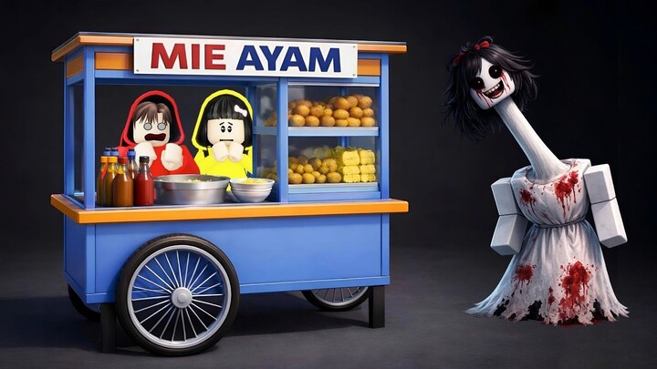 Yuta, Mio Dan Baby Celine Jualan Mie  Ayam Ketemu Hantu  ROBLOX