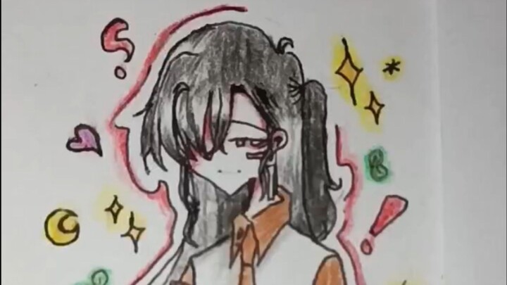 [♀️] Ethan × Female💕✨ |[ Ib:Syaw_xd]| #art #drawing #coloring #genderband #fyp