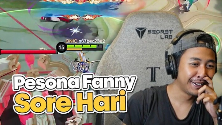 PESONA FANNY BERMAIN DI SORE HARI BERTEMU ADICK-ADICK TERCINTA ❤️ - Mobile Legen
