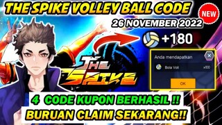 4 KODE KUPON THE SPIKE TERBARU HARI INI ( 4 KODE KUPON THE SPIKE ) 26 NOVEMBER 2022