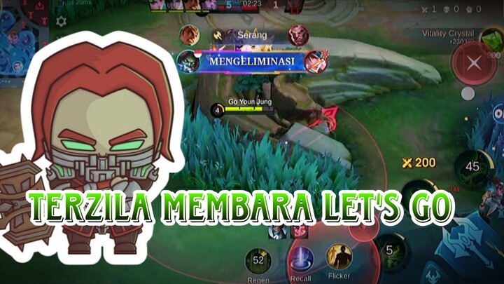 TERZILA MEMBARA LET'S GO