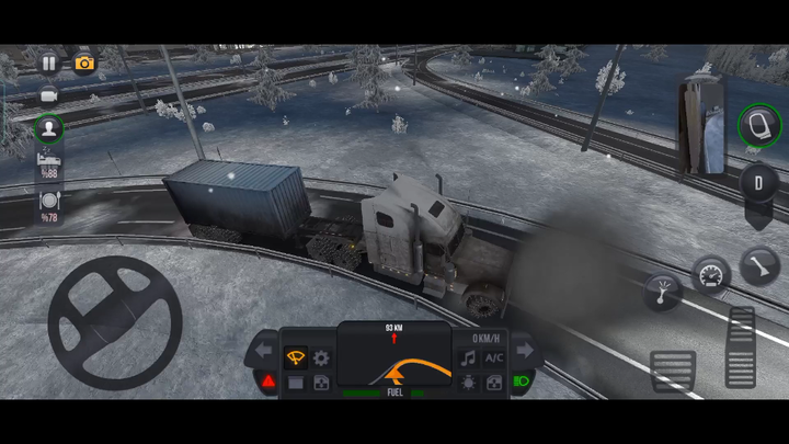 truck Simulator: umusok yung truck