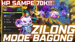 70K DARAH ZILONG ?? MODAL 6 LANCER 6 GUARDIAN + YUUKI 3  AUTO MODE RACING !!! MAGIC CHESS