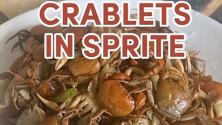 Wow sarap nitong  CRABLETS IN SPRITE na to#cooking #yummy #recipe #food #pinoyfood #trending #chef