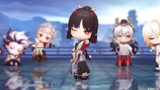 [Onmyoji MMD] adalah versi Q dari pemotongan susu dan menelan susu! Pangsit susu berkumpul! ! ! Mereka sangat lucu wooo